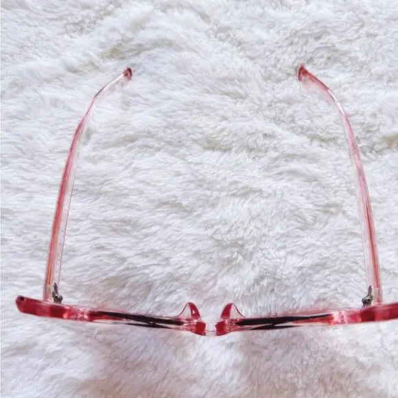 Eliza Light Pink Butterfly-shaped Sunglasses - Picture 5 of 12